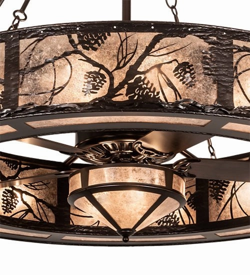 19 Light Chandel-Air Fandeliers at discount prices