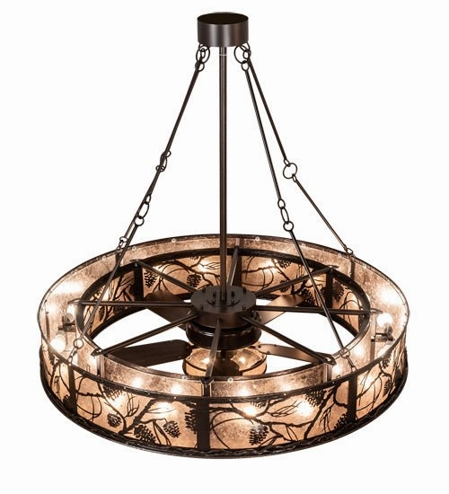 19 Light Chandel-Air Fandeliers at discount prices