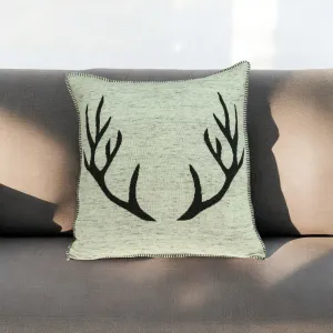 20" X 7" X 20" Lodge Grey & Black Pillow Cover With Poly Insert Throw Pillows sofa decor deals
