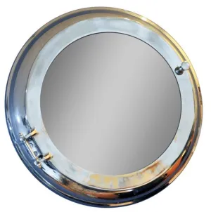 21" Silver Round Aluminum Framed Accent Mirror Wall Decor online discounts