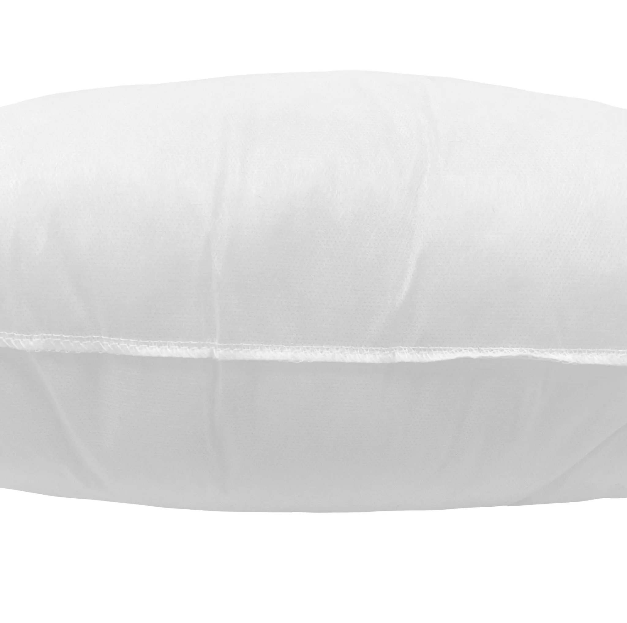 30" X 30" White Polyester Blown Seam Pillow Insert