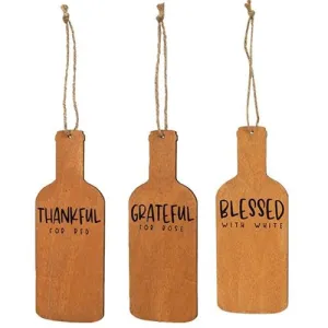 *3/Set Wine Blessings Bottle Ornaments Budget Holiday Home Finds