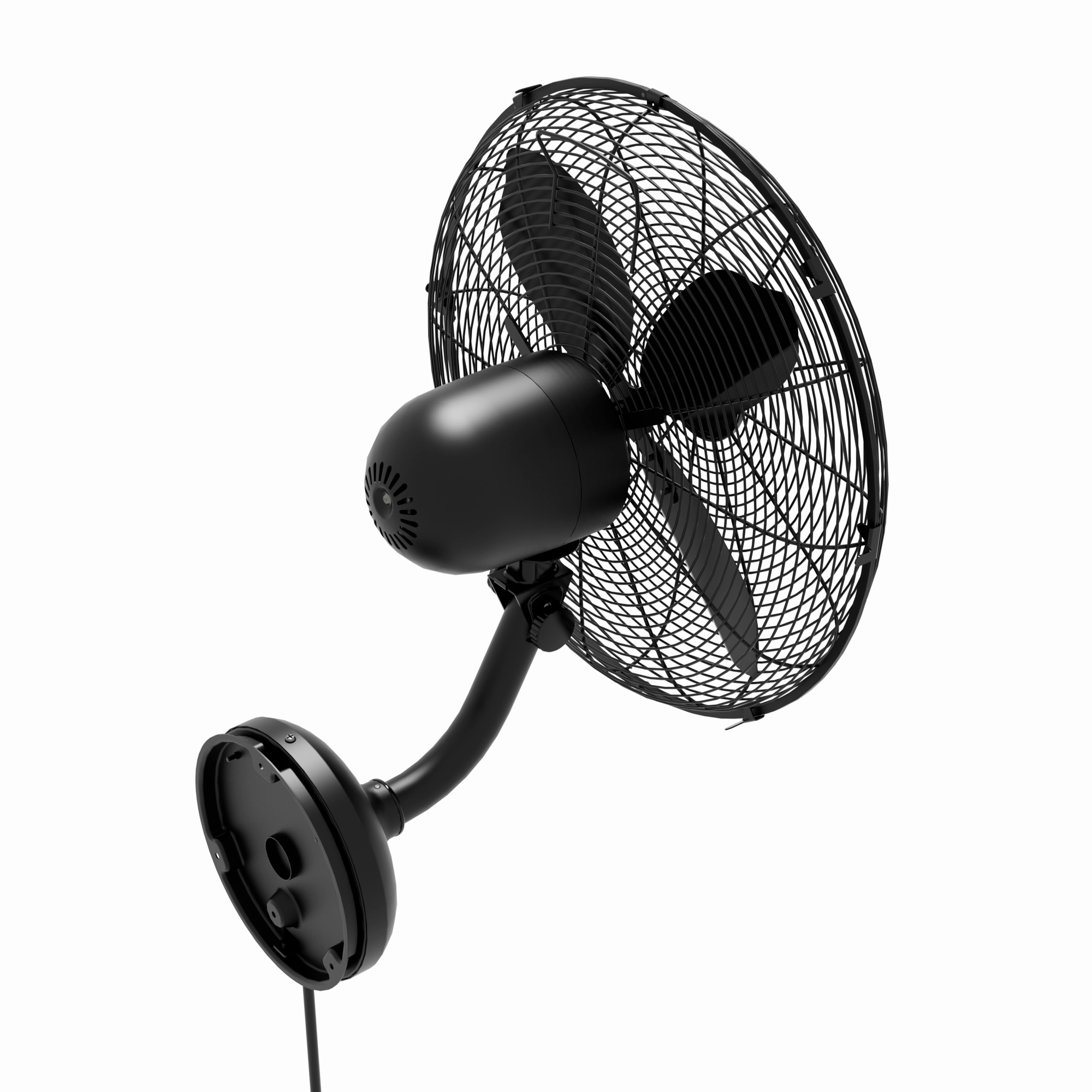 400102 Wall Fan Matte Black Portable & Wall Fans offer