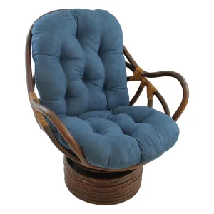 48-inch by 24-inch Solid Micro Suede Swivel Rocker Cushion Throw Pillows low cost deal