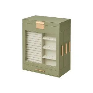 5-Layer Jewelry Box Laurel Green Decorative Accessories trending offers