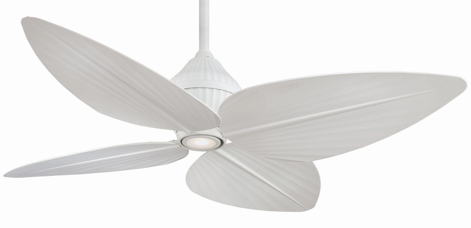 52" Gauguin Led 52"Ceiling Fan Flat White Exterior Fans FANS limited time offer