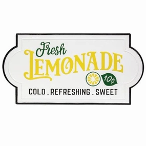*Fresh Lemonade Enamel Sign Decorative Accessories hot offers