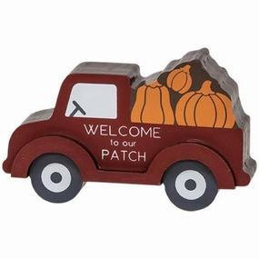 *Pumpkin Patch Truck Chunky Sitter Decorative Accessories promo online