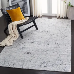 Abstract Hand Made Area Rug, Ivory / Black Traditional Style Non-Shedding Area Rugs buy 1 get 1