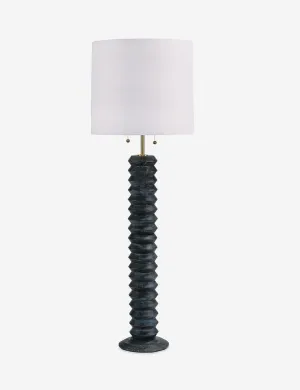 Accordion Floor Lamp by Regina Andrew, Ebony Floor Lamps Lighting discount store