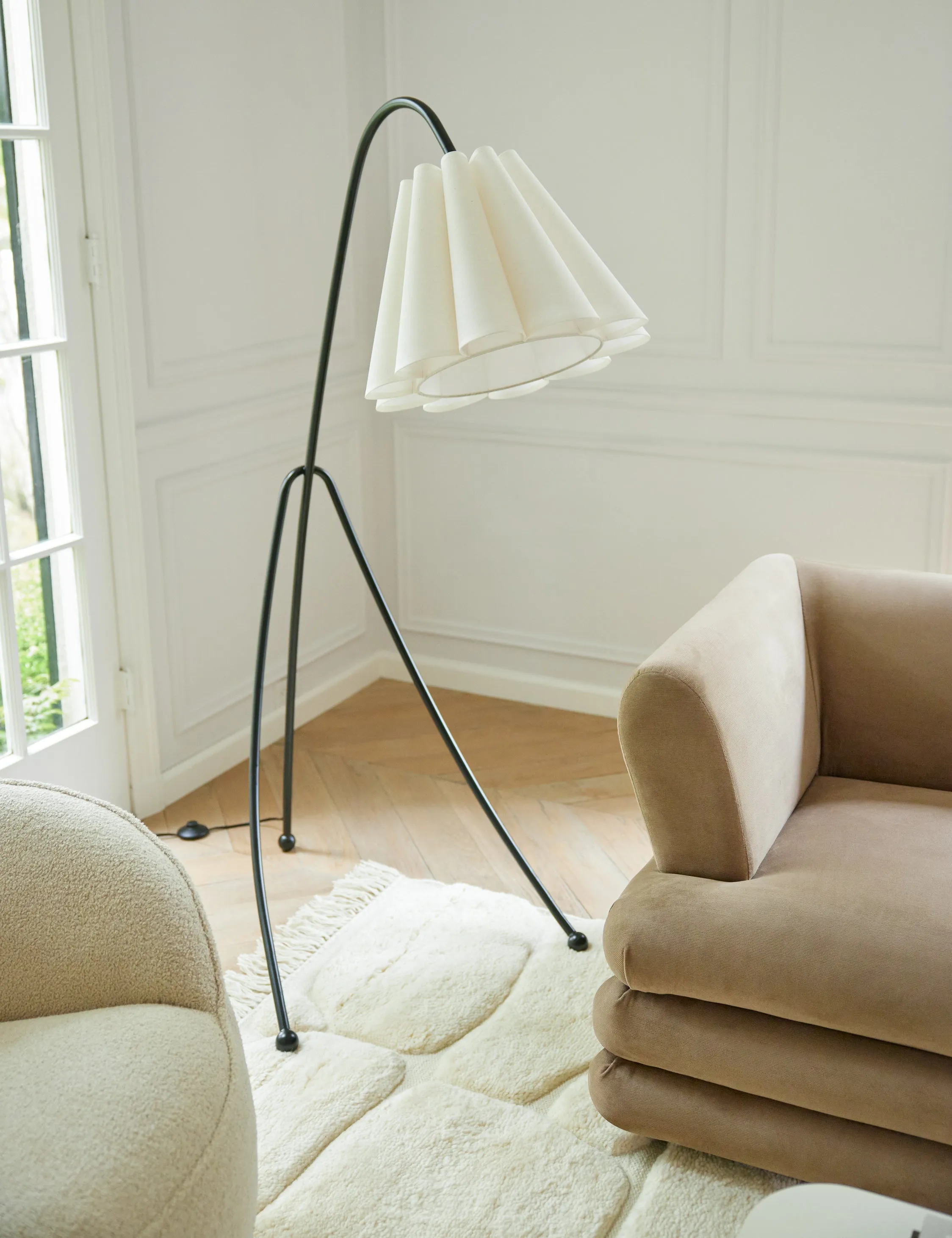 Addie Floor Lamp by Sarah Sherman Samuel Floor Lamps outlet clearance