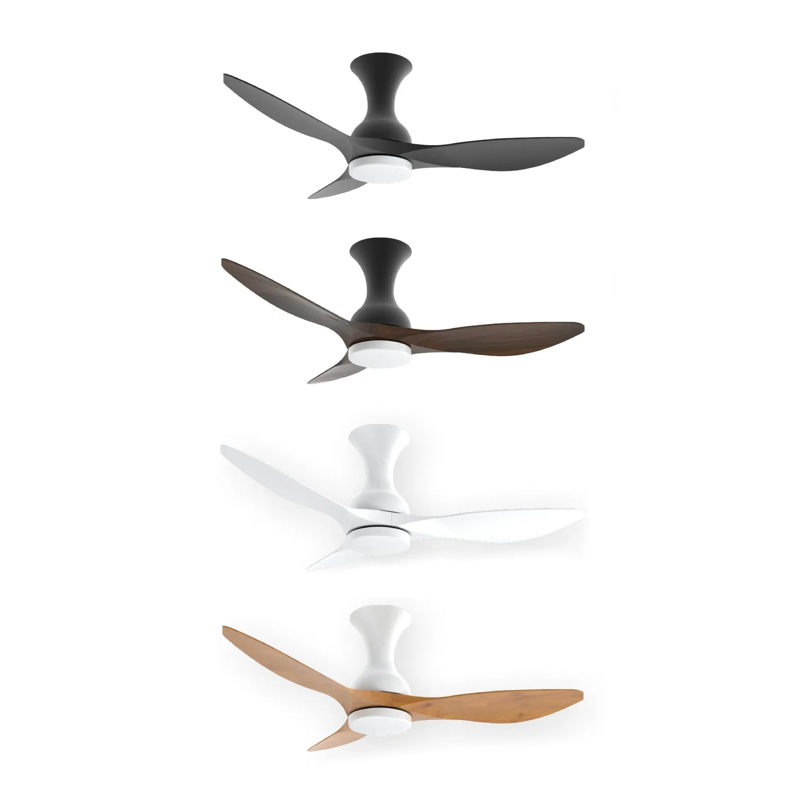 AERAHAUS DRAFT 46 / 52 / 60-INCH SMART DC CEILING FAN   OPTIONAL 20W LIGHT Ceiling Fans summer sale