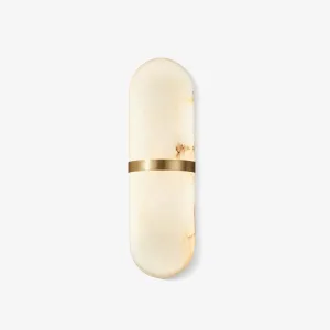 Alabaster Pill Wall Light Stylish Living Room Lights