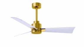 Alessandra 42"Ceiling Fan Brushed Brass Exterior Fans FANS clearance sale