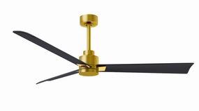 Alessandra 56"Ceiling Fan Brushed Brass Exterior Fans FANS clearance sale