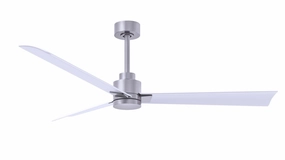 Alessandra 56"Ceiling Fan Brushed Nickel Exterior Fans FANS clearance sale