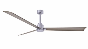 Alessandra 72"Ceiling Fan Brushed Nickel Exterior Fans FANS clearance sale