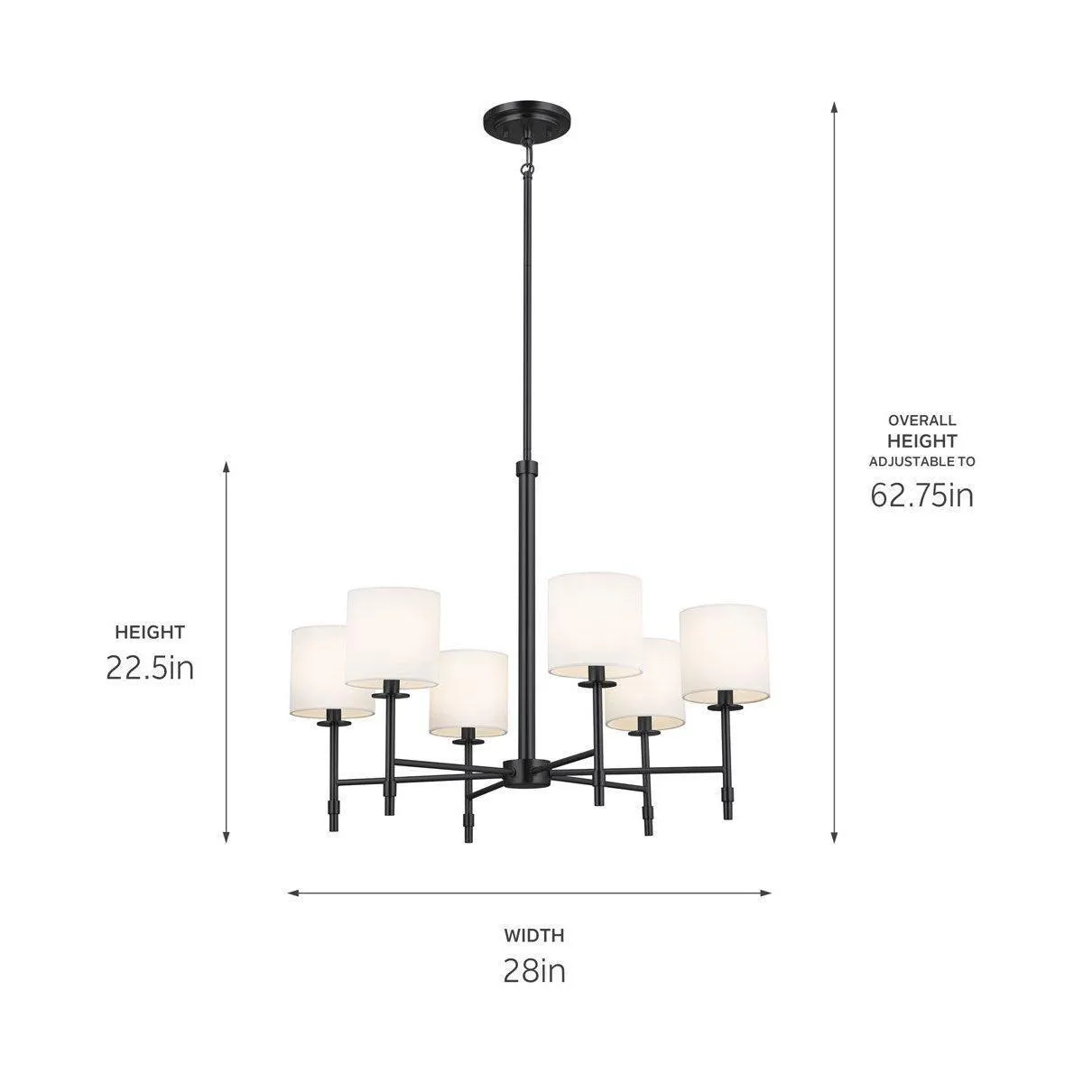 Ali 6-Light Chandelier