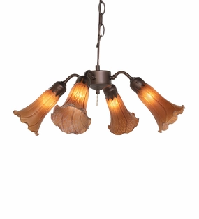 Amber Four Light Fan Light Small Fans FANS hot deal