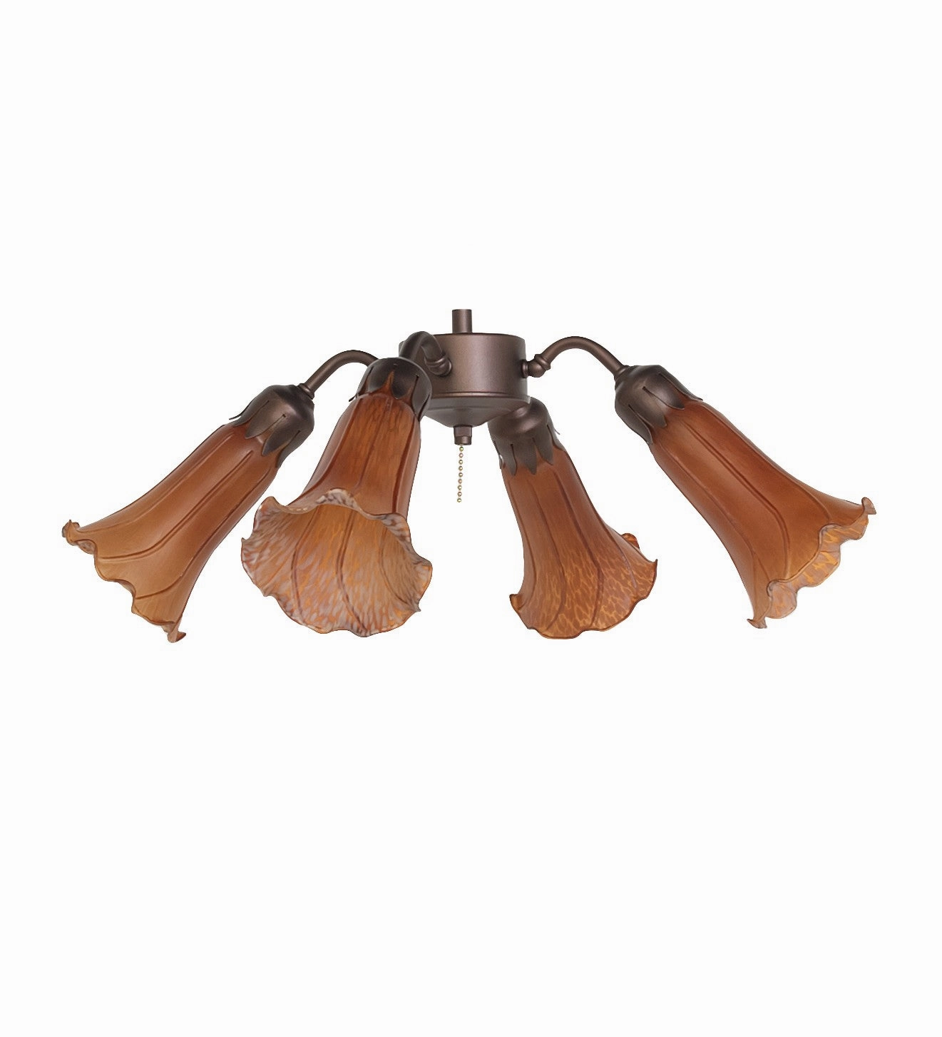 Amber Four Light Fan Light Mini Ceiling Fans promo