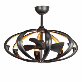 Ambience LED Fandelight Bronze / Gold Fandeliers FANS on sale now