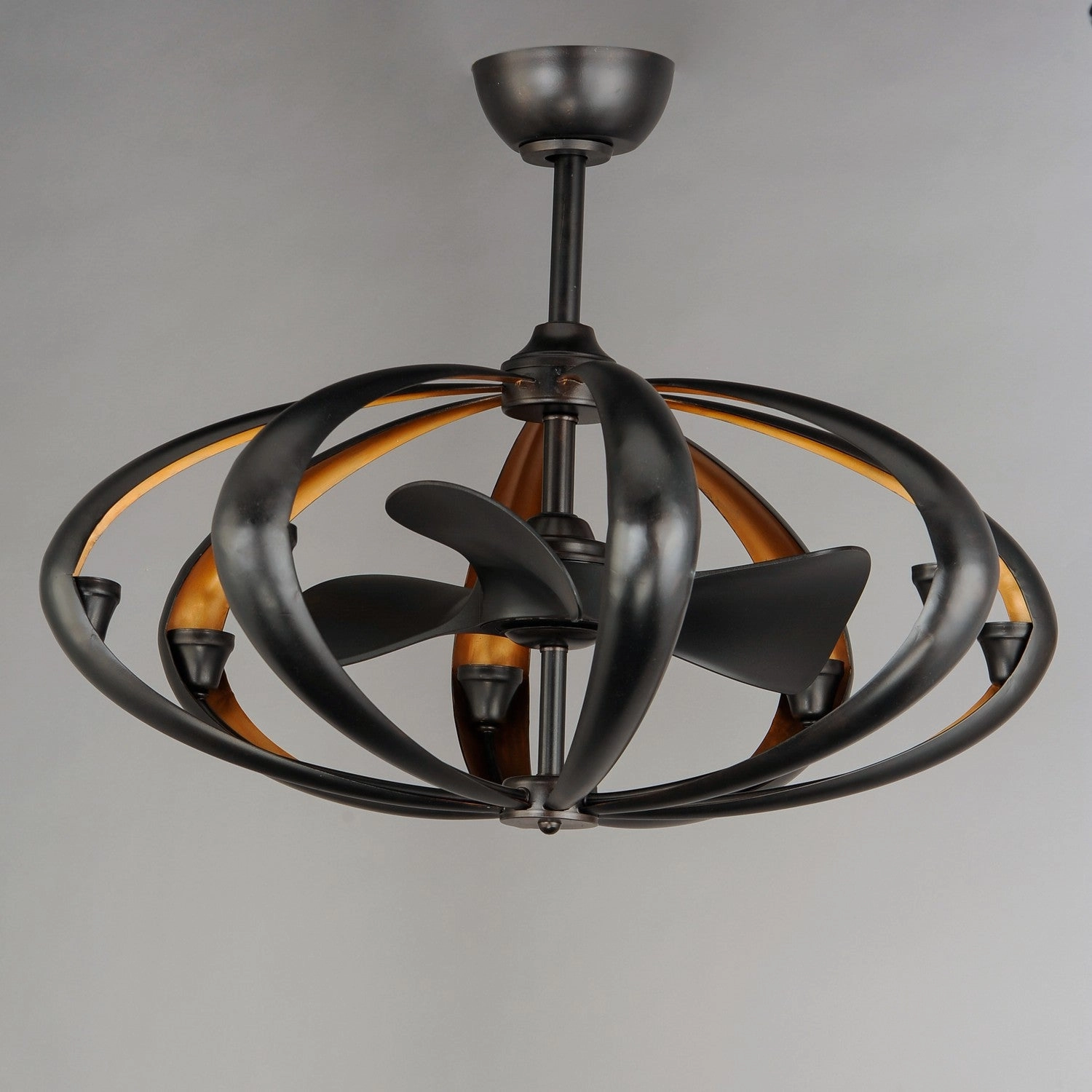 Ambience LED Fandelight Bronze / Gold Fandeliers at discount prices