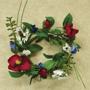 Americana Poppy Ring 3-1/2" Budget Holiday Home Finds