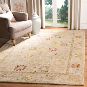 Anatolia Hand Made Area Rug, Taupe / Beige Traditional Style Non-Shedding Area Rugs buy 1 get 1