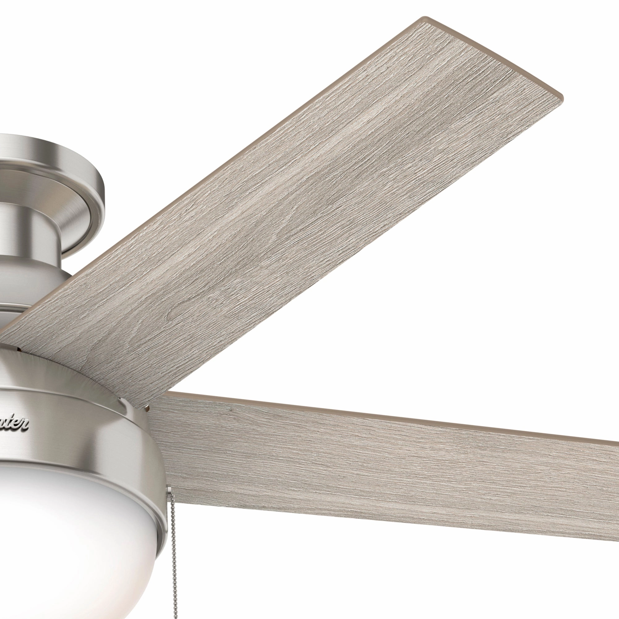 Anslee 46"Ceiling Fan Brushed Nickel Small Fans for less