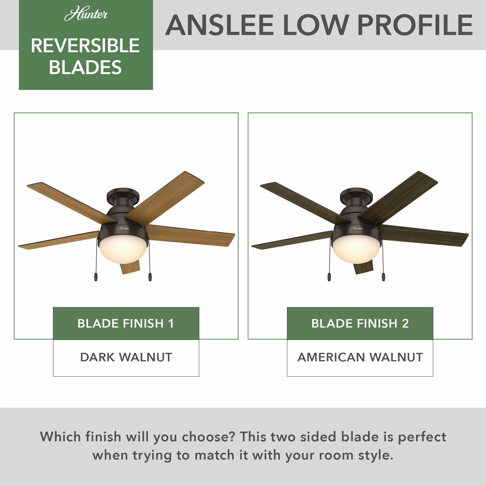 Anslee 46"Ceiling Fan Premier Bronze Small Room Fans sale