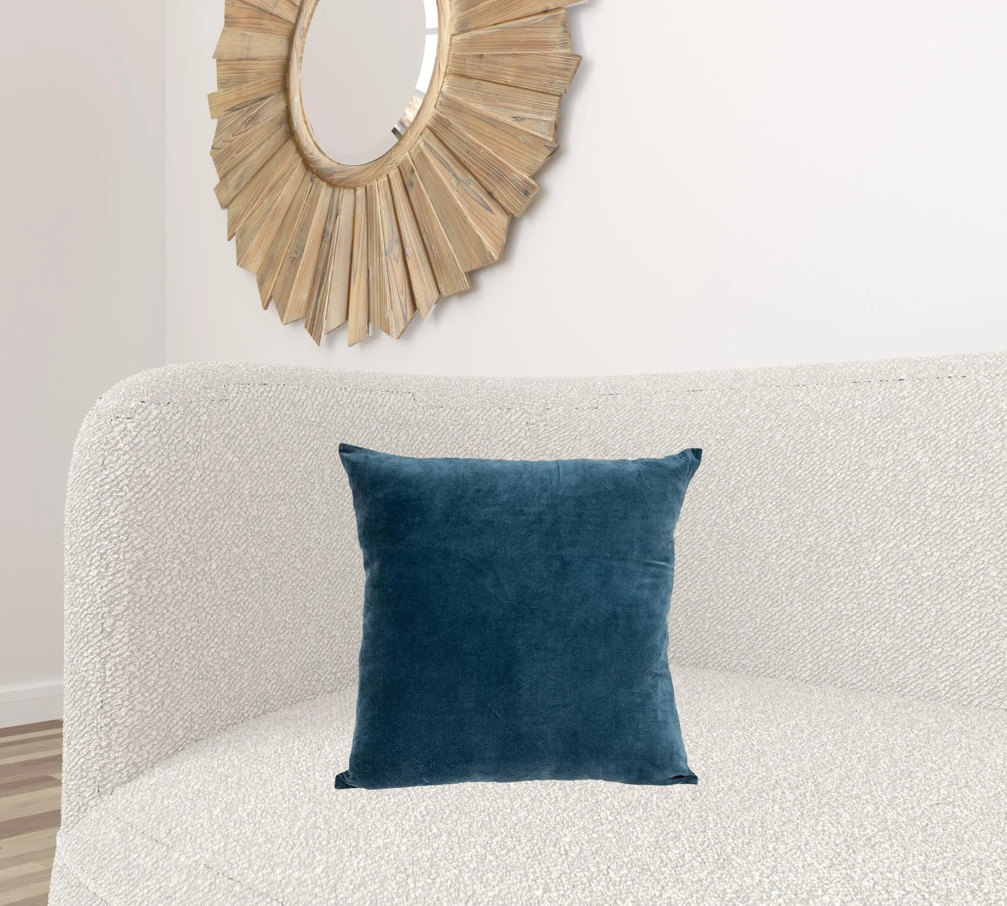 Aqua Teal Two Tone Throw Pillow Throw Pillows value buys