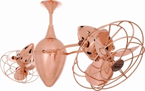 Ar Ruthiane 48"Ceiling Fan Polished Copper Small Fans FANS special offer
