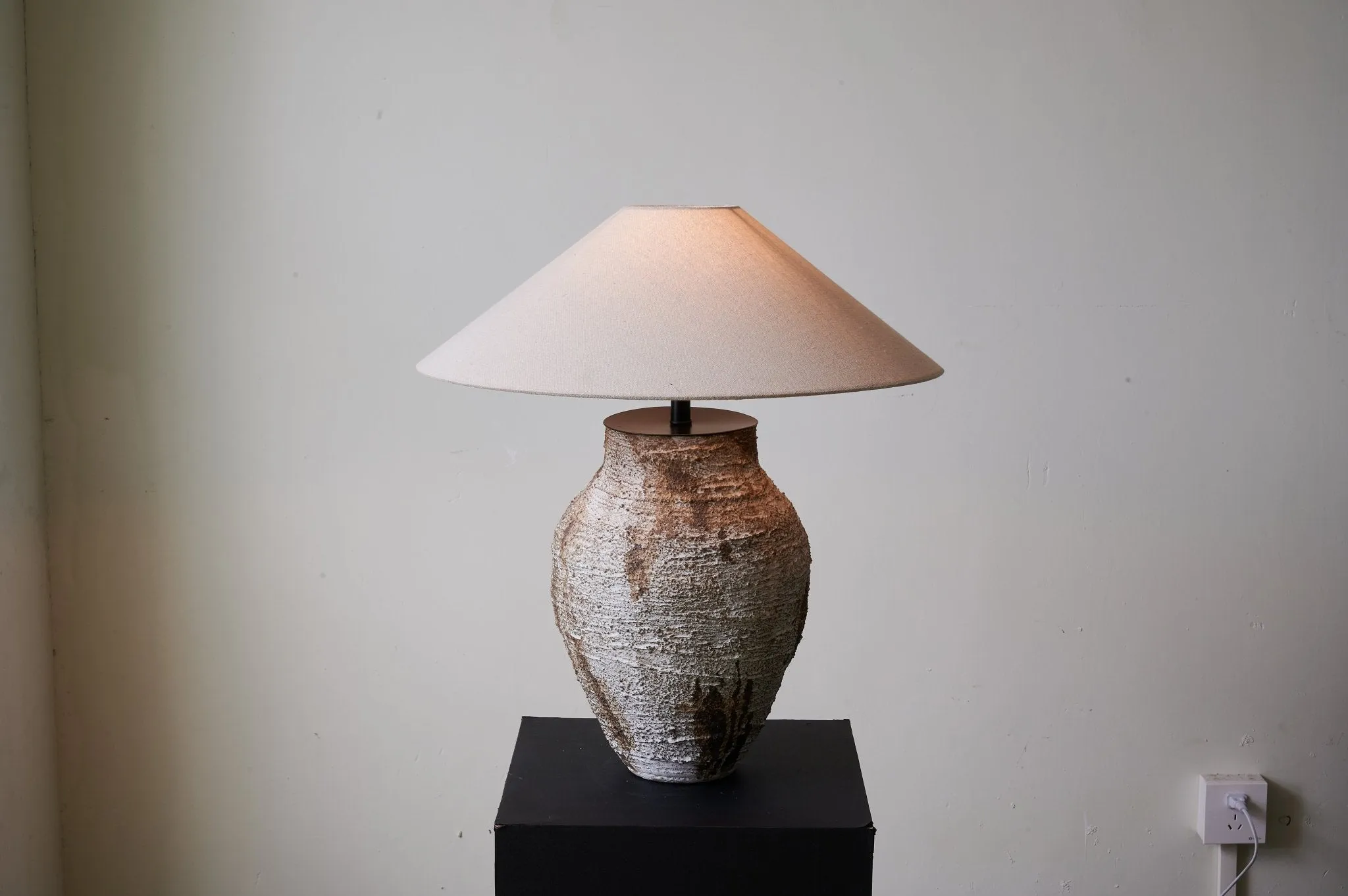 Arden Textured Clay Table Lamp