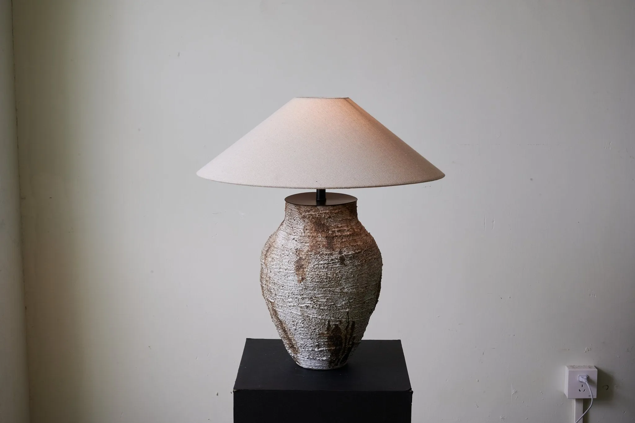 Arden Textured Clay Table Lamp