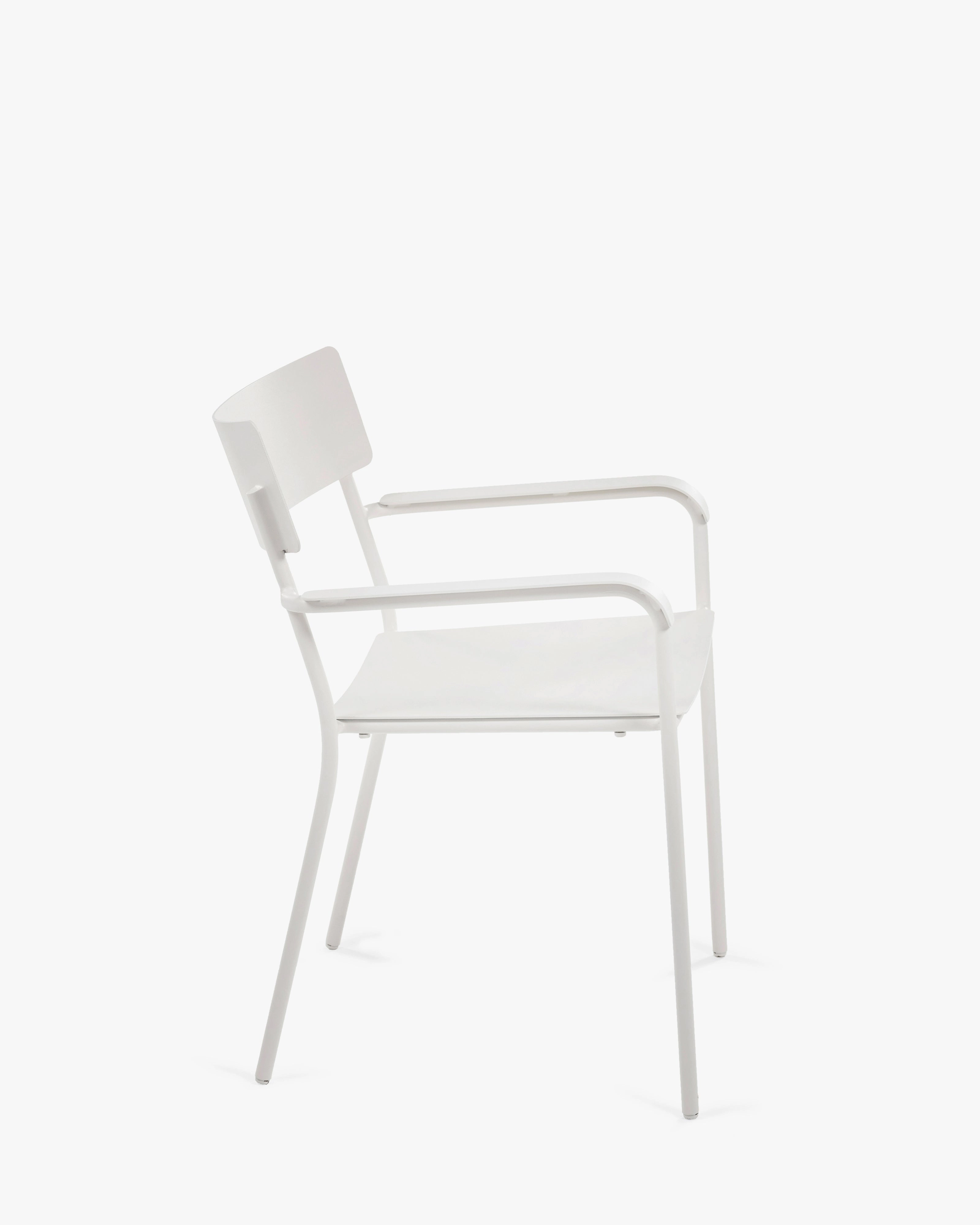Armchair L aluminium sand August
