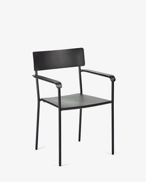 Armchair S aluminium black August Outdoor Furniture cheap deals