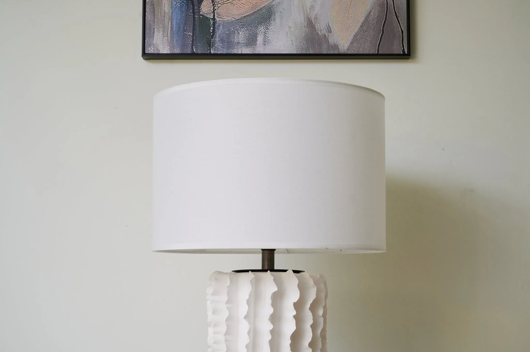 Arroyo Sculpted Ceramic Table Lamp