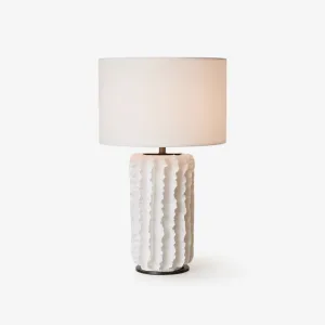 Arroyo Sculpted Ceramic Table Lamp Budget Bedroom Lighting store