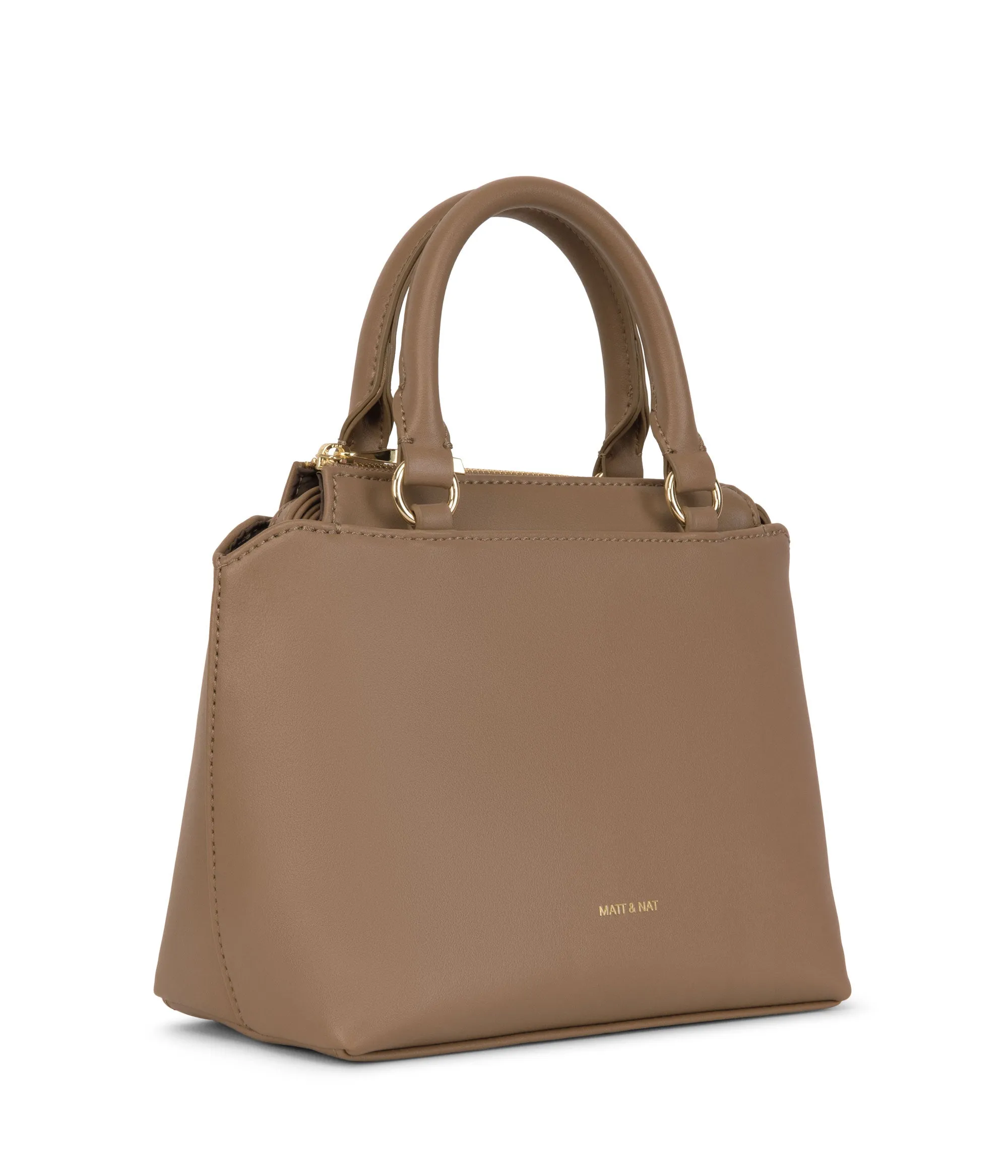 ATHENA Small Vegan Satchel - Sol