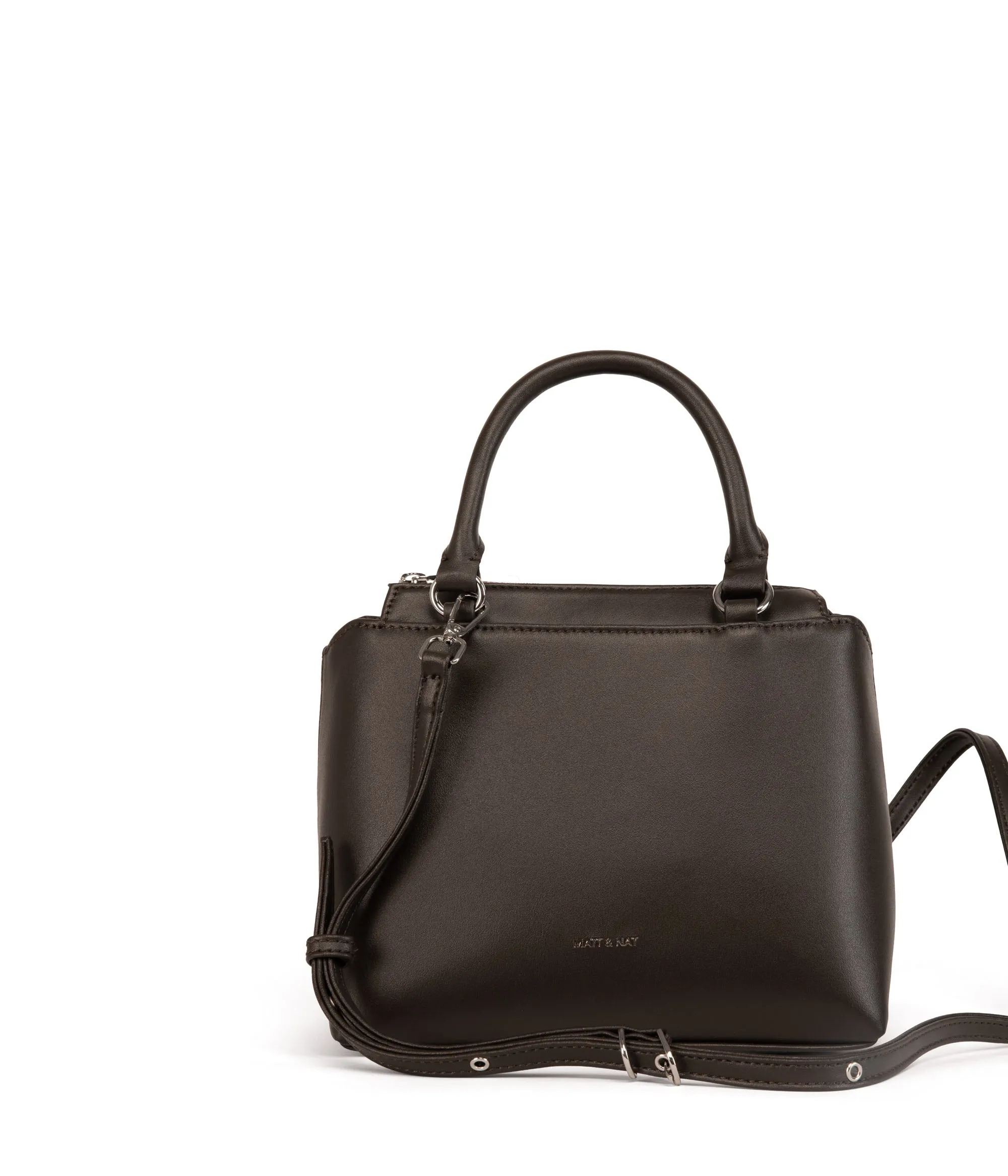 ATHENA Small Vegan Satchel - Sol
