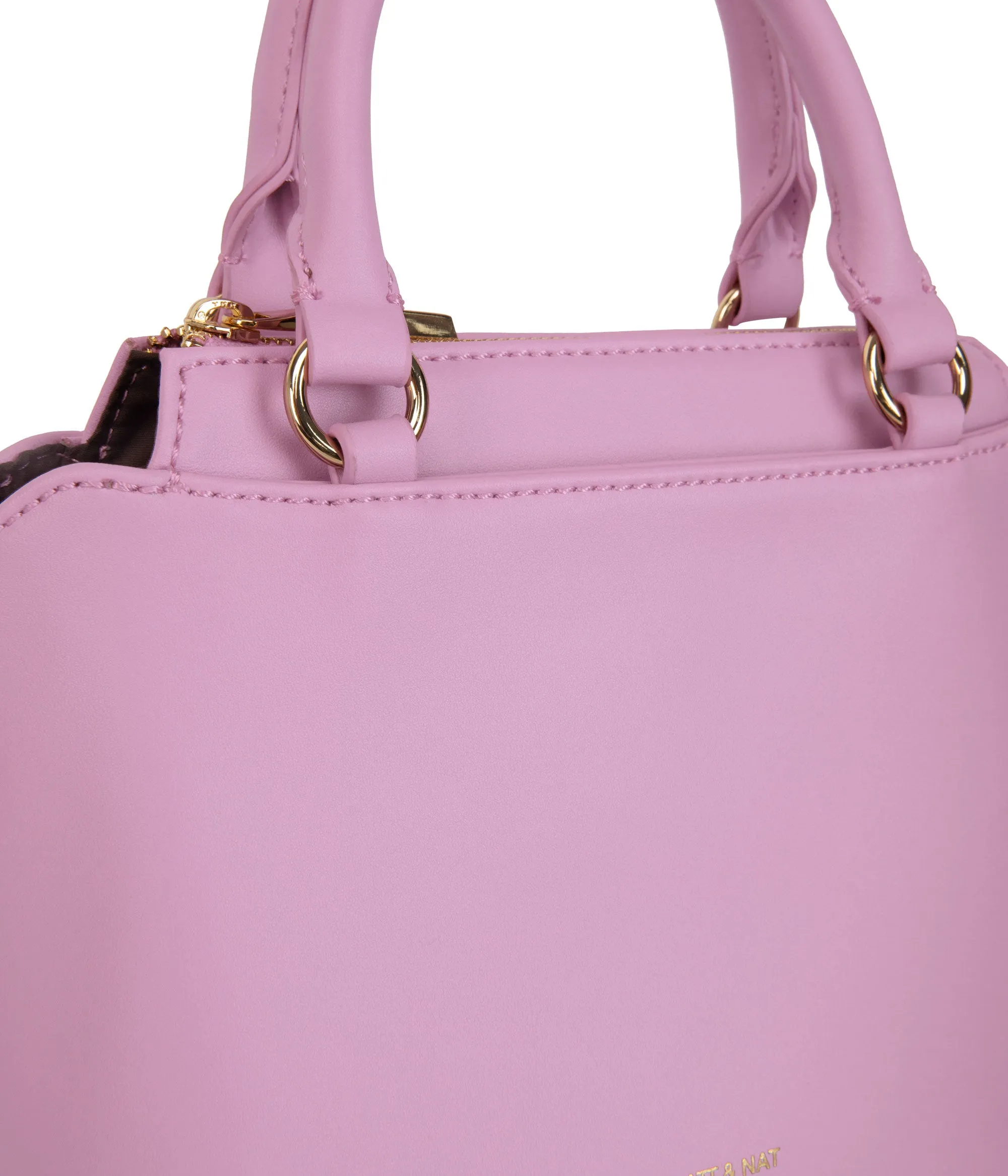 ATHENA Small Vegan Satchel - Sol