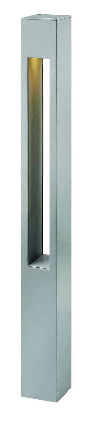 Atlantis LED Landscape Bollard in Titanium Outdoor Landscape Lighting