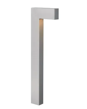 Atlantis LED Path Light in Titanium Outdoor Landscape Lighting