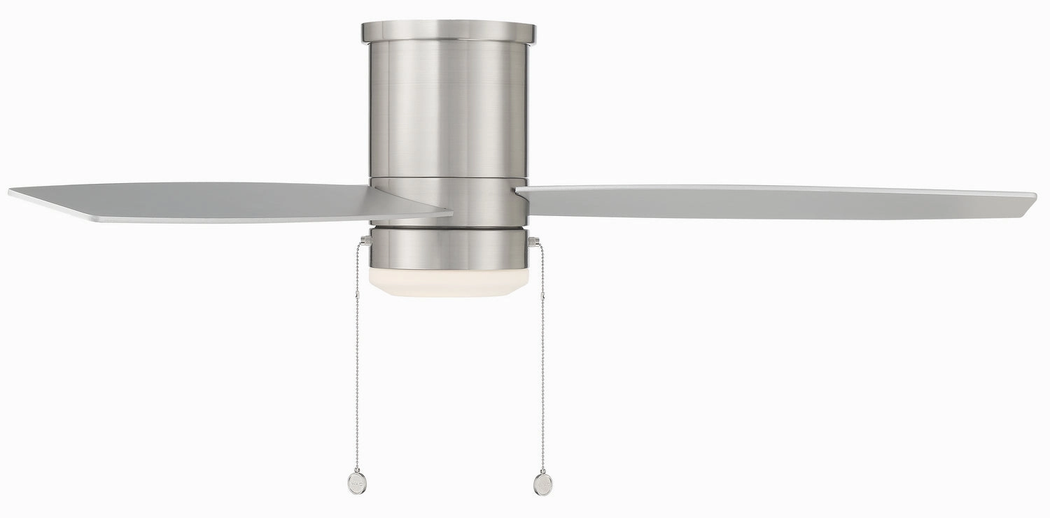 Atlantis LED Flush Mount Brushed Nickel Huggers Fans low price shop