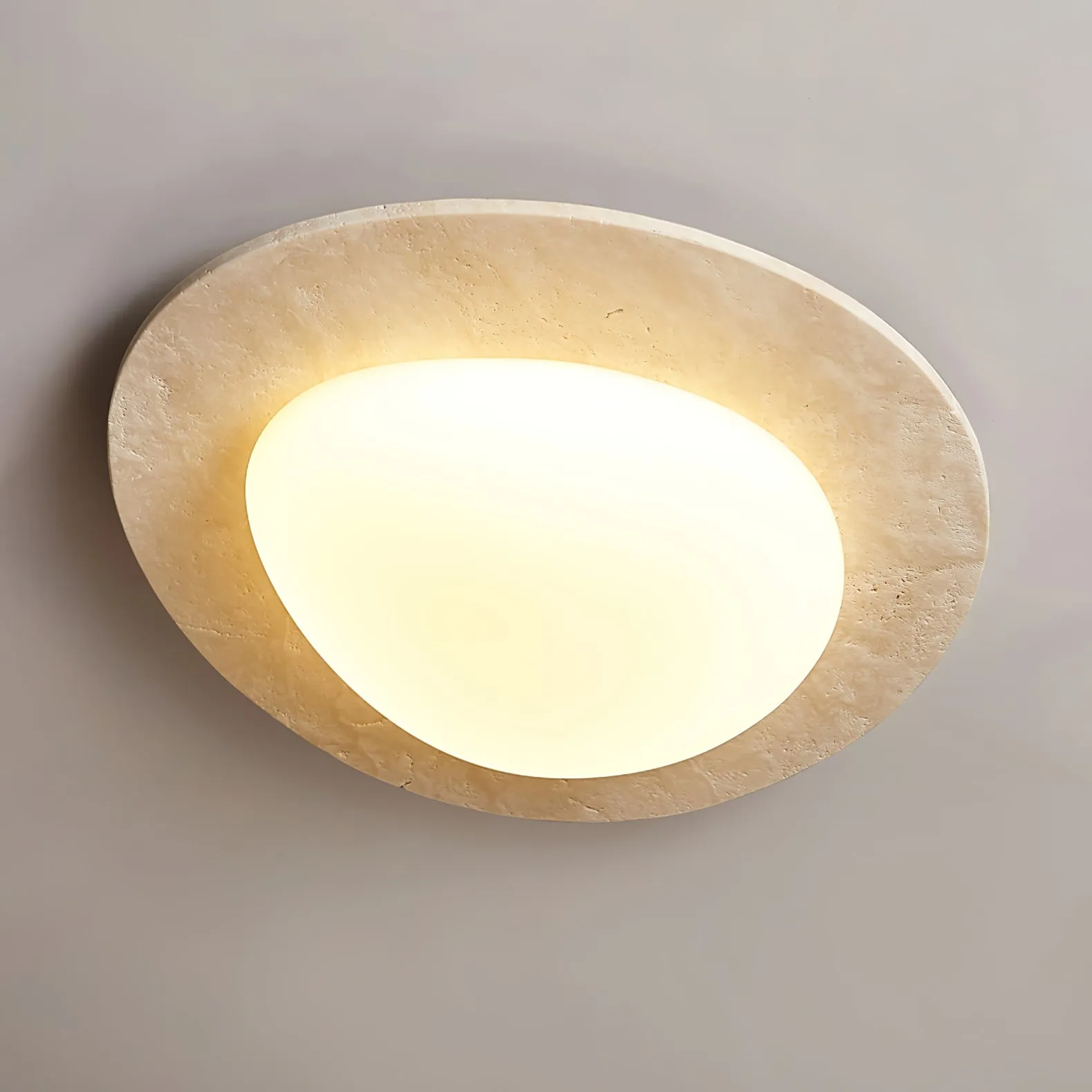 Aurora Stone Ceiling Light