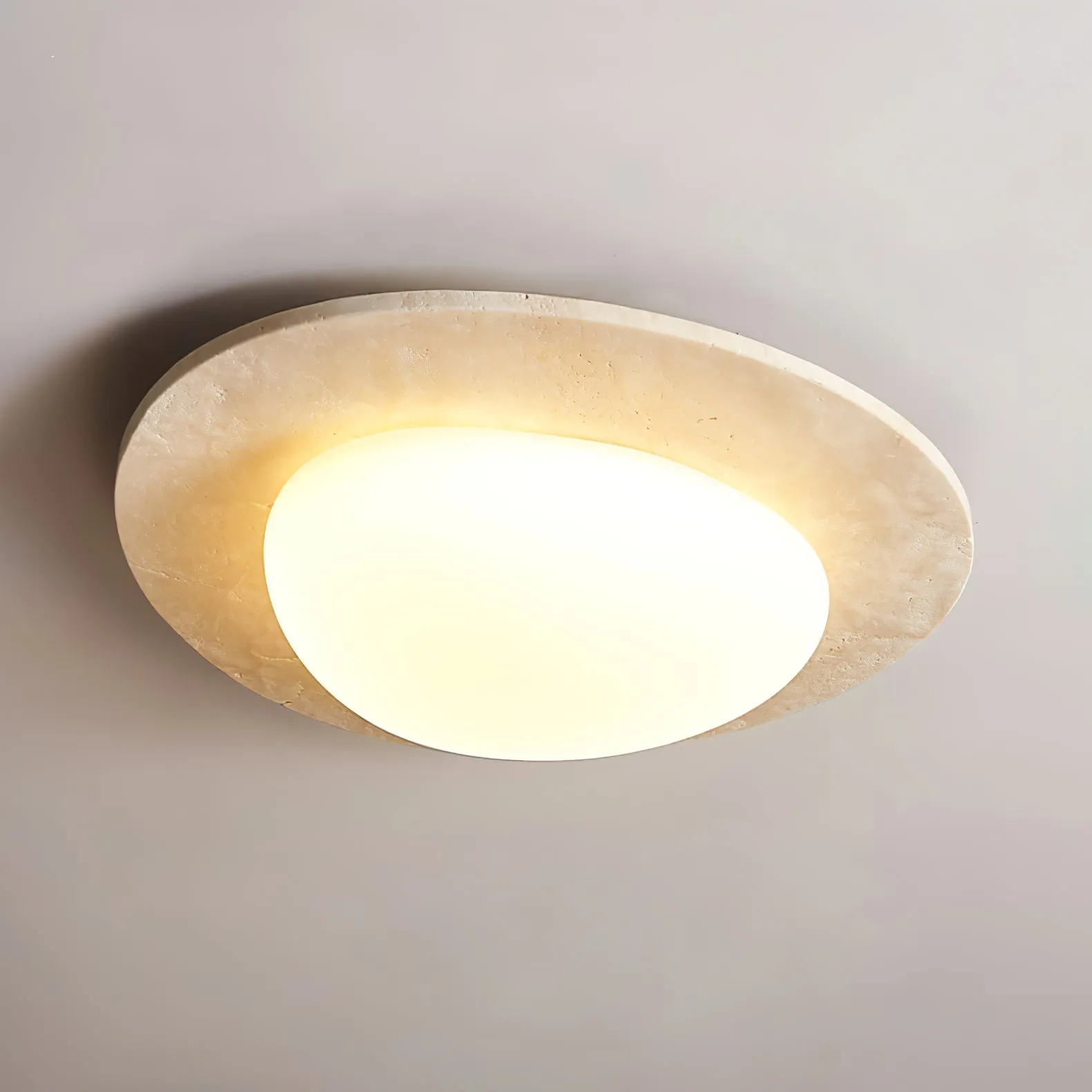 Aurora Stone Ceiling Light