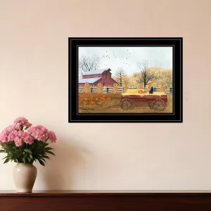 Autumn Blessings 2 Black Framed Print Wall Art Cheap Wall Mirrors & Decor