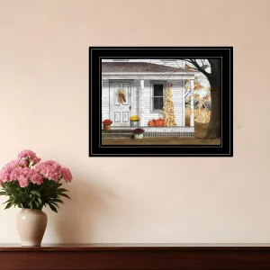 Autumn Greetings 2 Black Framed Print Wall Art Home Mirrors & Wall Art