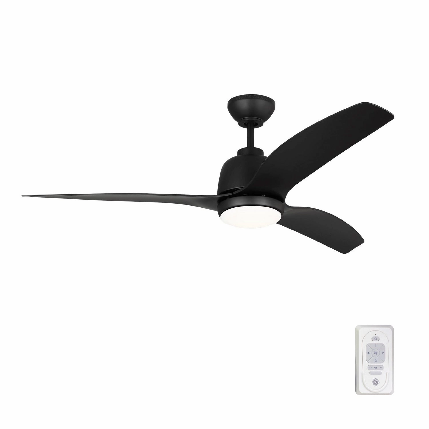 Avila 54"Ceiling Fan Midnight Black Outdoor Fans sale online