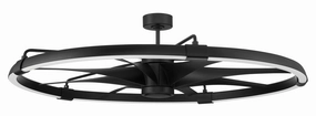 Axel Indoor/Outdoor 52"Ceiling Fan Flat Black Fandeliers FANS on sale now
